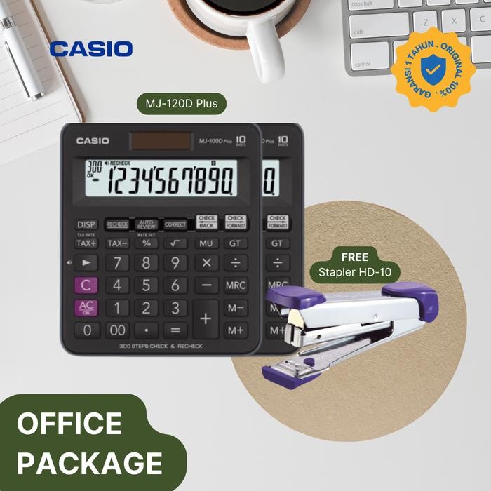 

CASIO CALCULATOR - PAKET KALKULATOR DAGANG