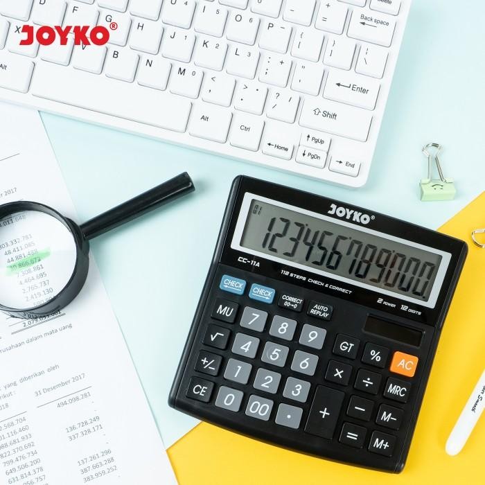 

JOYKO CALCULATOR KALKULATOR CC-11A 12 DIGITS CHECK & CORRECT