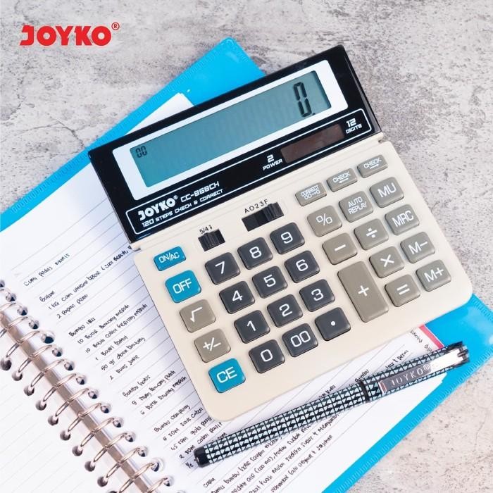 

CALCULATOR KALKULATOR JOYKO CC-868CH 12 DIGITS CHECK CORRECT
