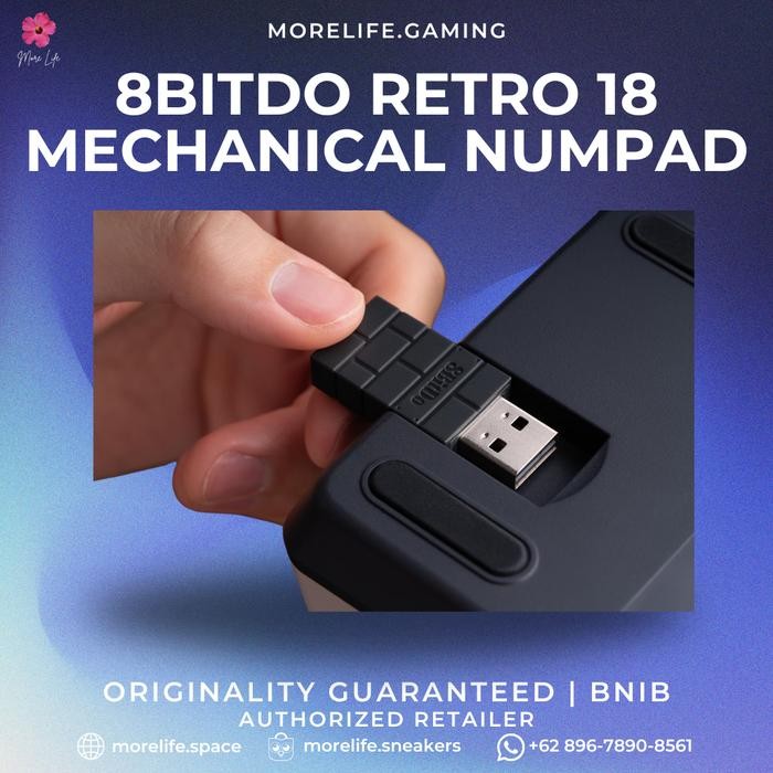 

8BITDO RETRO 18 MECHANICAL NUMPAD / CALCULATOR / KALKULATOR