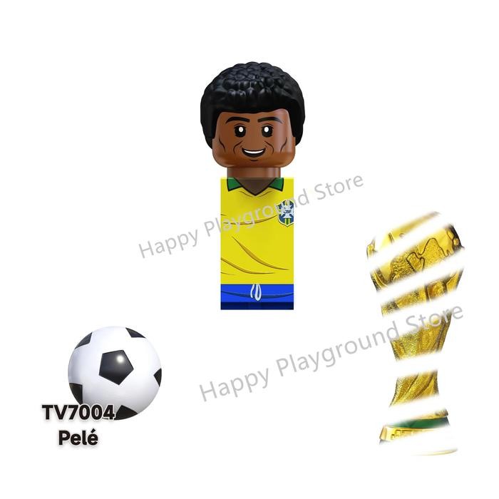 

TV FOOTBALL STARS FIGURE SPORT PLAYER BAILEY MESSI RONALDO BUILDING BLOCKS BRICKS MINI ACTION