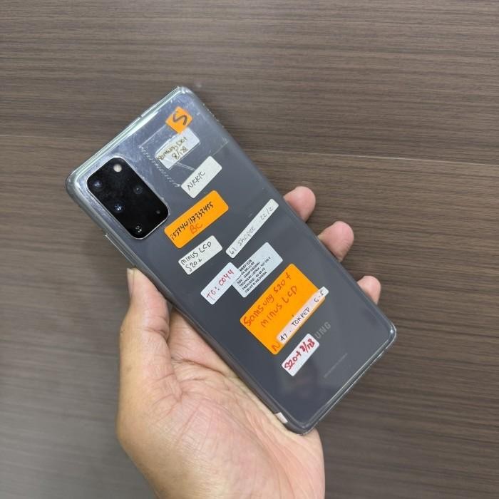 SAMSUNG S20 PLUS 4G 8/128 SECOND BERGARANSI (minus lcd garis 2)