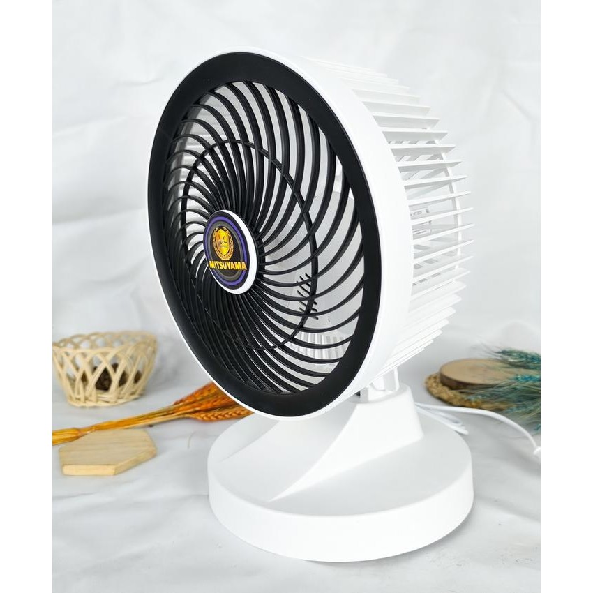 Cosmoos National - Kipas Angin Meja Desk Fan Sni Mitsuyama Ms-5544 9.5 Inch