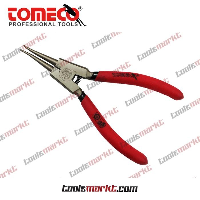 Tomeco Tang Snap Ring 7" Lurus External Snap Ring Plier Straight Tip