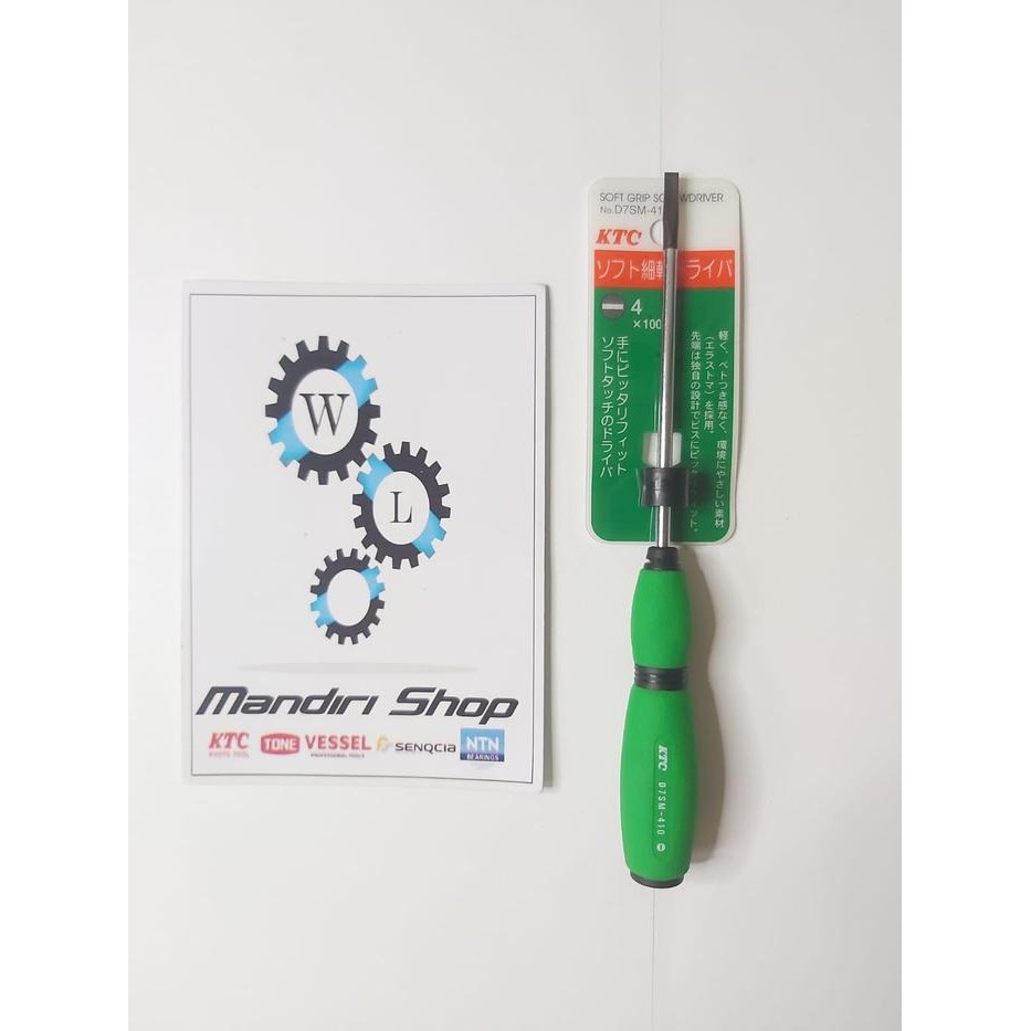 OBENG KTC GAGANG KARET MAGNET MINUS KTC D7SM-410