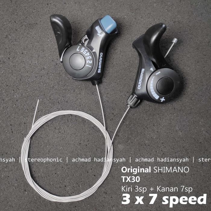 SHIMANO TX30 3x7sp Shifter 3x7speed Shifter 3 speed Shifter 7 speed