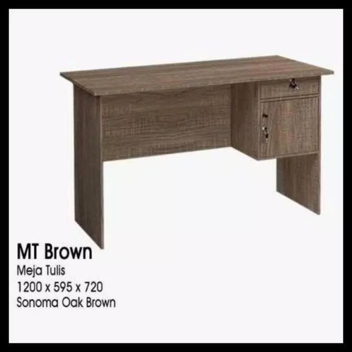 

Meja Kerja Ukuran 120 / Meja Kerja 1/2 Biro (Harga Promo)