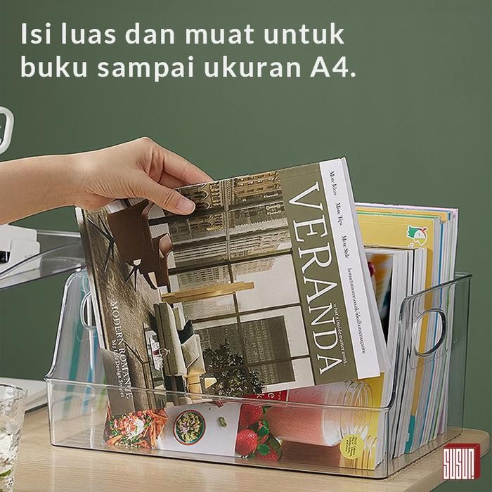 

Rak Acrylic Tempat Bumbu Dapur / Buku Dokumen Paper Kerja Organizer
