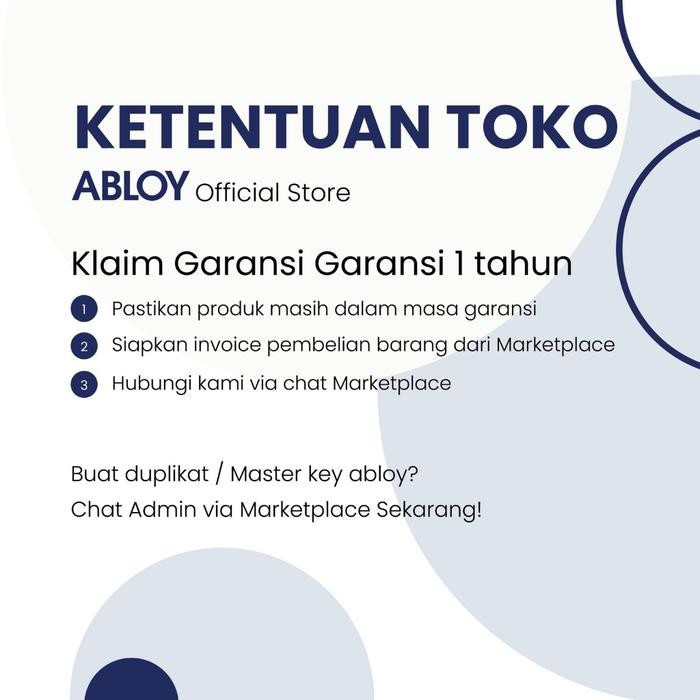 ABLOY GEMBOK PADLOCK PROTEC PL350N/50