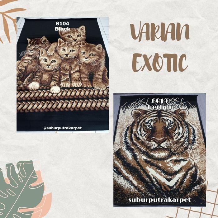 Exotic Karpet Permadani Size 160 X 210 Cm Varian A Motif Tiktok New