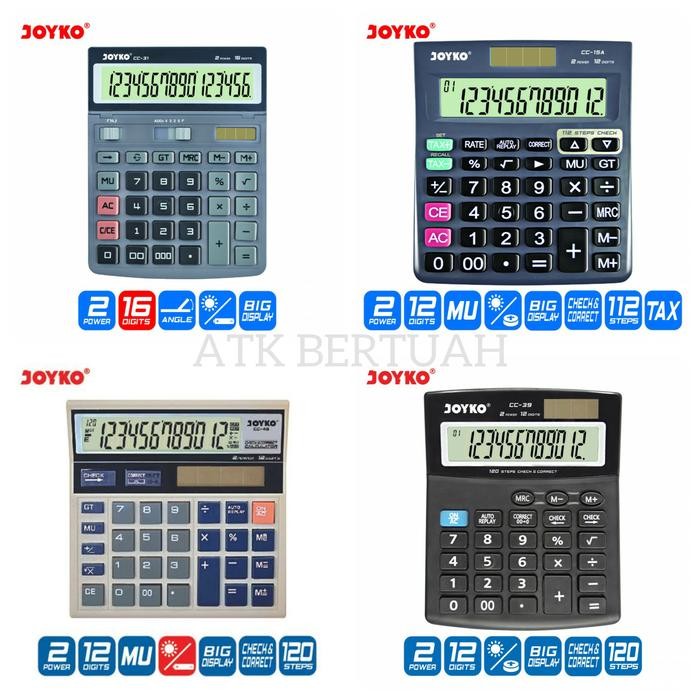 

Kalkulator Calculator Sedang 12 14 Digit