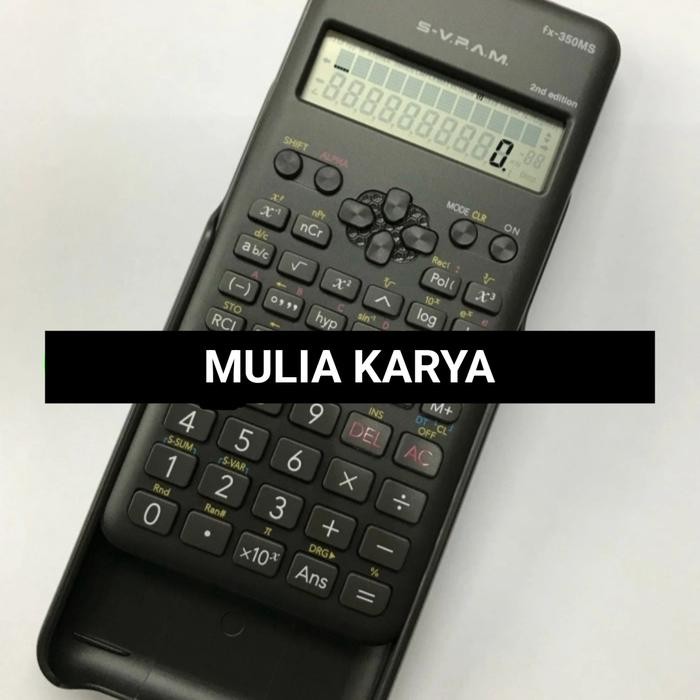 

Casio Fx-350 Ms Asli Calculator Scientific Kalkulator Sekolah