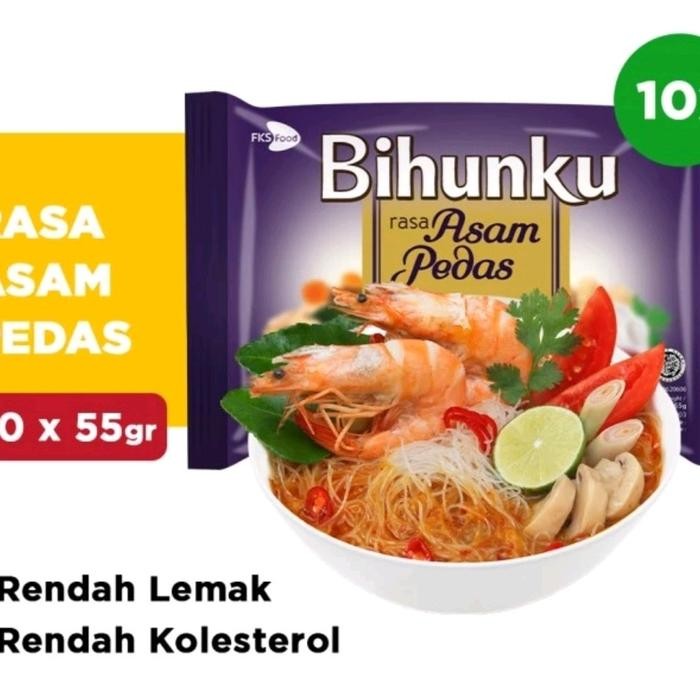 

H48Y Bihunku Instan Rasa Asam Pedas Paket 10 Pcs Food