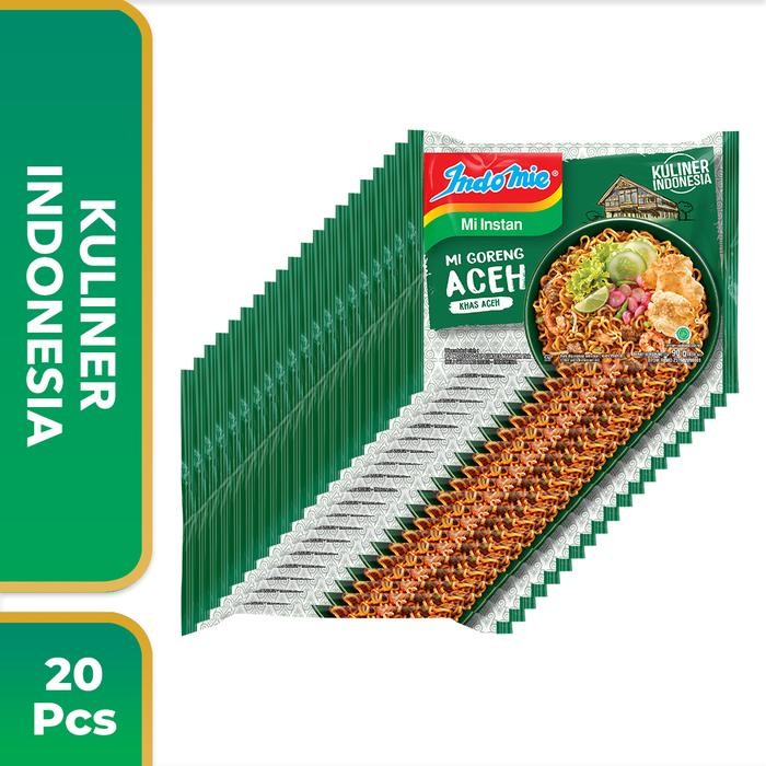 

H48Y 20 Pcs -Indomie Mi Goreng Aceh 90 Gr