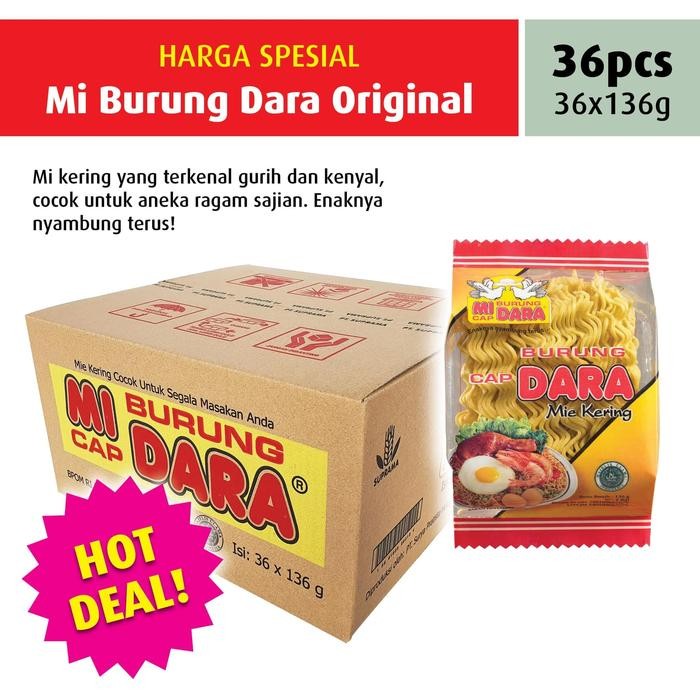 

H48Y Mi Burung Dara Original Dus (36 Pcs)