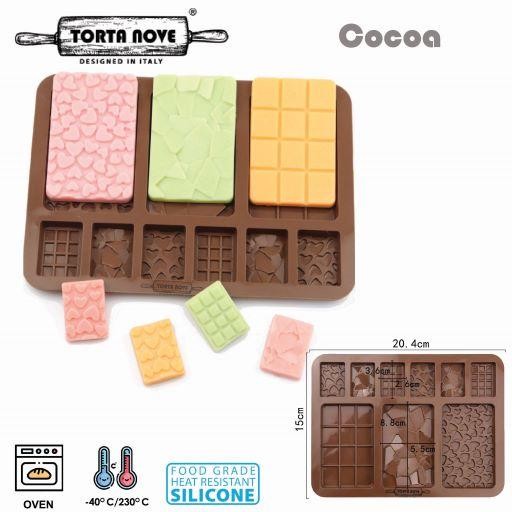 Bolde Cookware - Cetakan Coklat Bar Cocoa Cetakan Coklat Batang Chocolate Bar Pagar