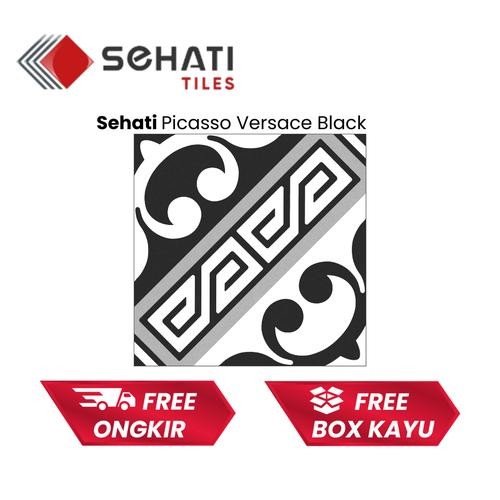 Keramik Motif 20x20 Allia MVG714 Keramik Dinding / Lantai Batik Matte