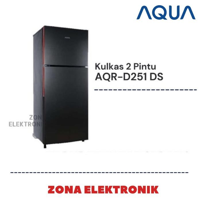 Aqua Aqrd251 Kulkas 2 Pintu Sanyo Aqrd 251 / Aqr D251 Ds