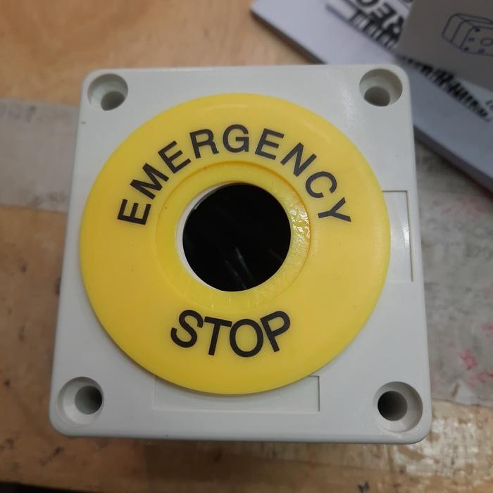 EMERGENCY PUSH BUTTON + BOX / EMERGENCY PUSH BUTTON SPRING RETURN