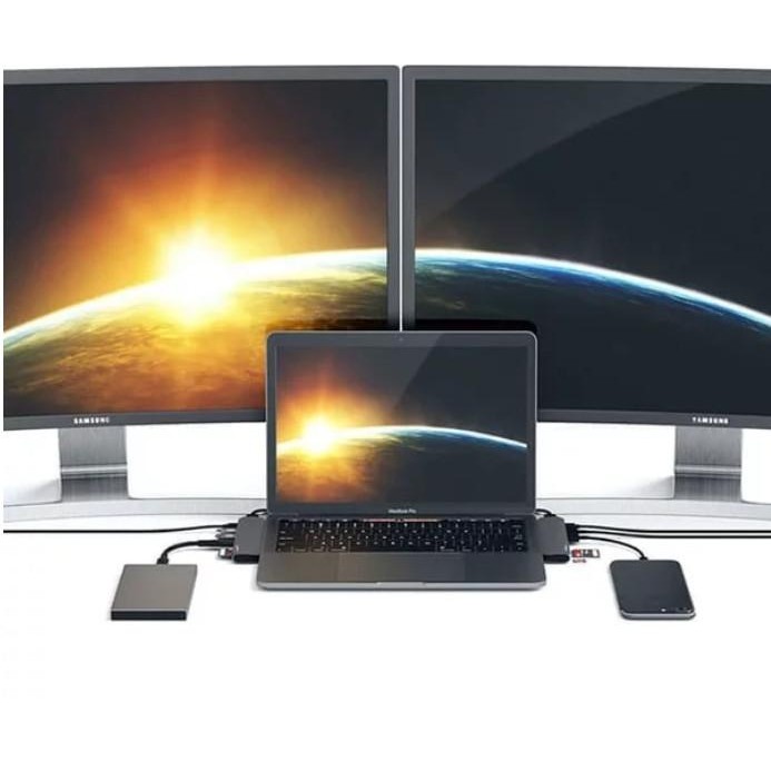 Mantab 7 In 1 Usb Type C Hub To Hdmi Adapter Macbook Pro Air M1 M2