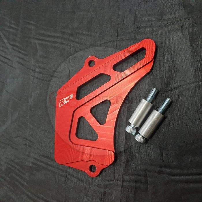 Daytona - Cover Pelindung Tutup Penutup Gear Gir Depan Rc3 Sonic 150 Supra Gtr