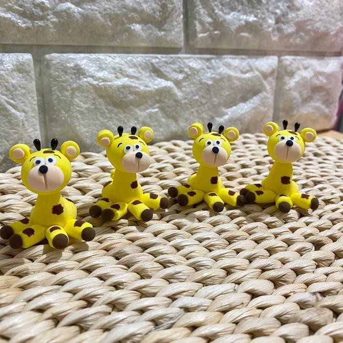 

ANIMAL GUMPASTE HIASAN KUE ULANG TAHUN HEWAN LUCU DEKORASI KUE