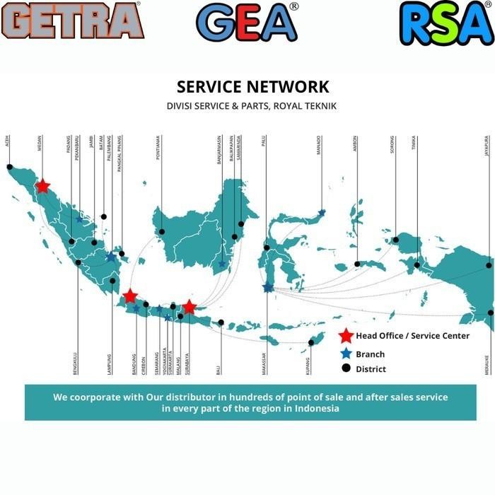 Showcase Warmer Getra Rtr 6 Etalase Penghangat Makanan