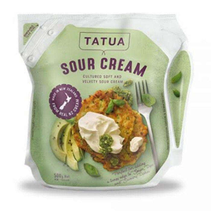 

TATUA SOUR CREAM 500 GR - SOURCREAM IMPORT NEW ZEALAND BAHAN KUE HALAL