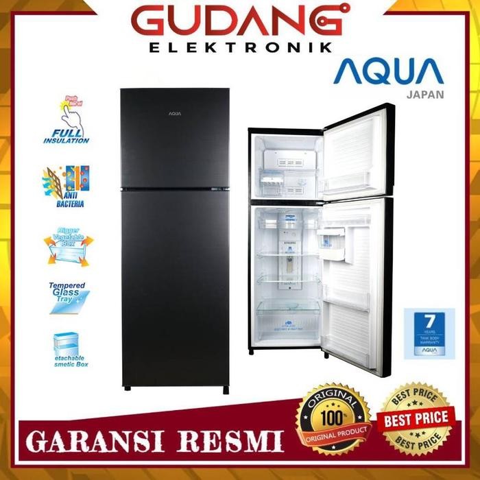 Lemari Es 2 Pintu Aqua Aqr-D 270 Kulkas Aqua Aqrd 270 Garansi 7 Tahun
