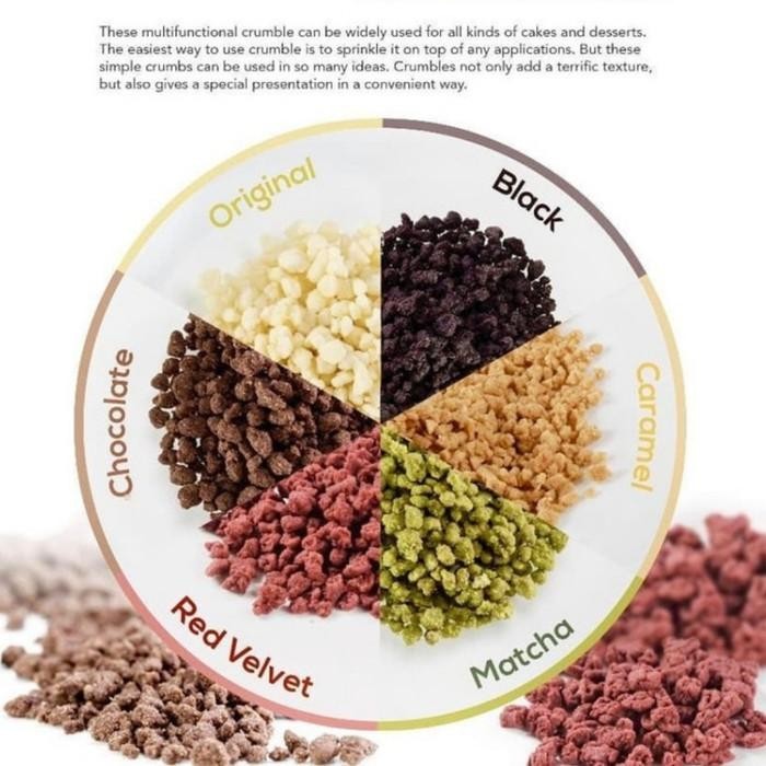 

Caramel Crumble Crumb La Kreiva 500gr