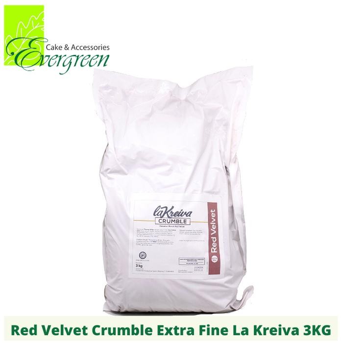 

La Kreiva Red Velvet Crumble Extra Fine 3KG