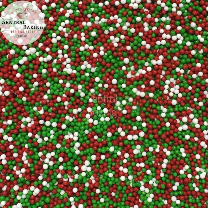 

Sprinkle Kue Mutiara Trimit Hijau Merah 2 (M1) / Springkel Springkle