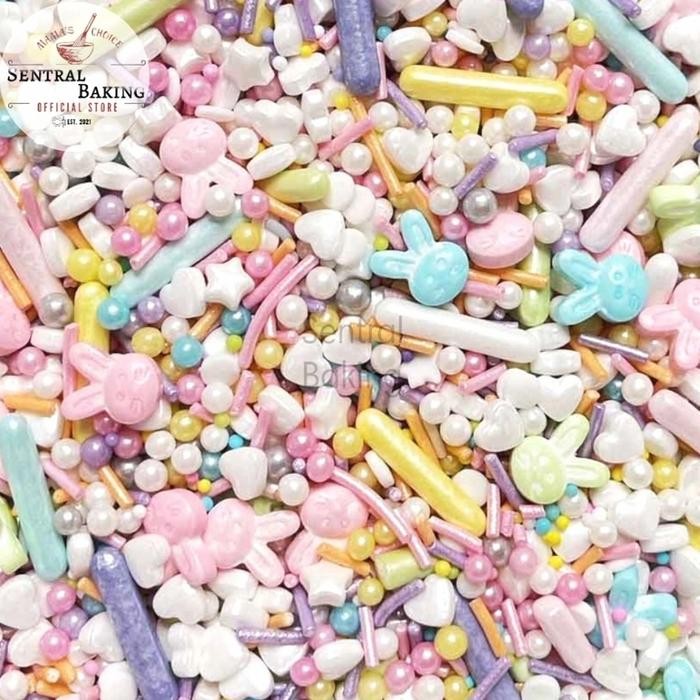 

Sprinkle Kue Mutiara Kelinci Mix Colorful / Springkel Springkle Kue