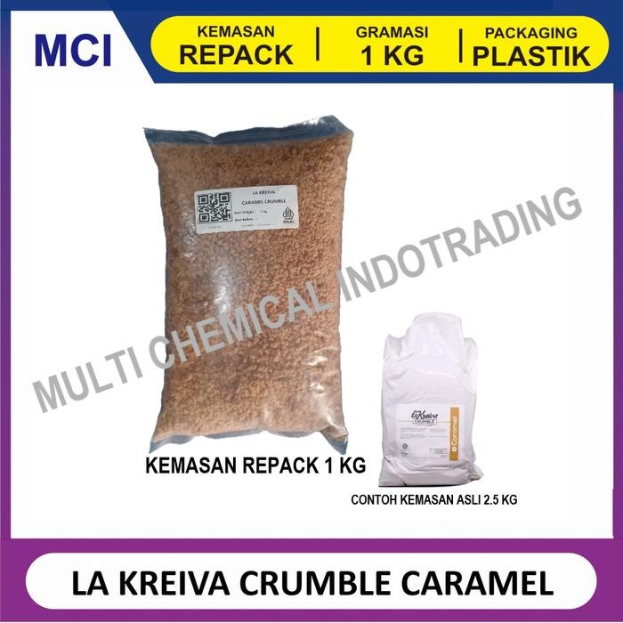 

REPACK - CARAMEL LA KREIVA CRUMBLE FINE TOPPING 1 KG