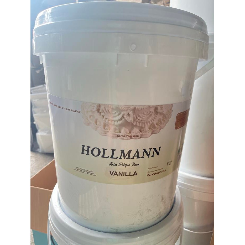 

Hollmann Buttercream 8 kg pail / putih vanilla