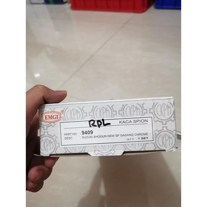 Daytona - Kaca Spion Shogun Sp Tangkai Chrome Drat 12 Kaca Asli Cembung