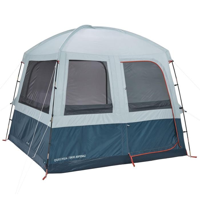 Antarestar Store - Decathlon Quechua Tenda Camping Arpenaz Base - 6 Orang - 8648391