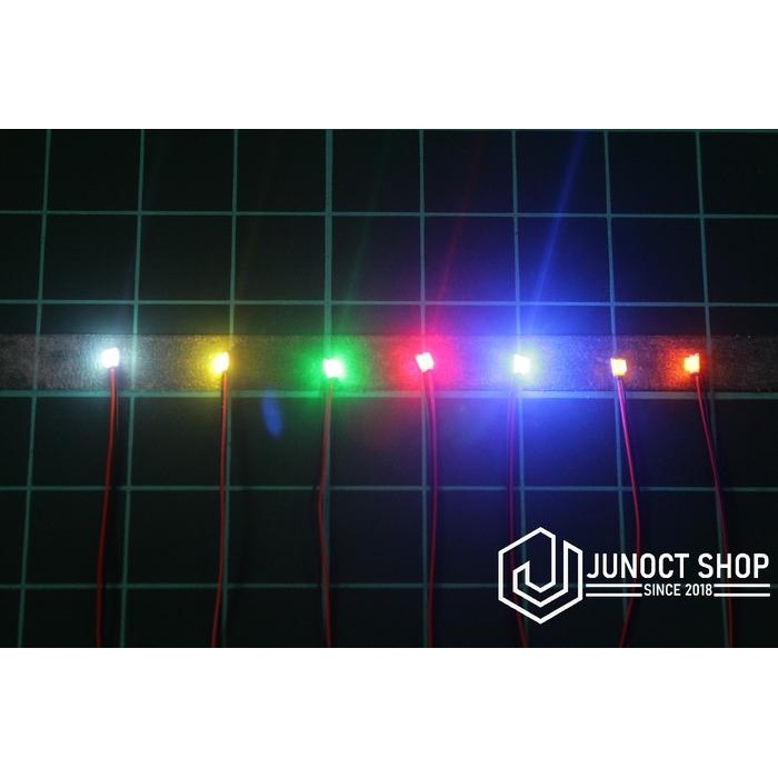 (Allthebest) LAMPU LED KOTAK KECIL DENGAN KABEL 04 - MAKET ASESORIS MINIATUR GUNDAM