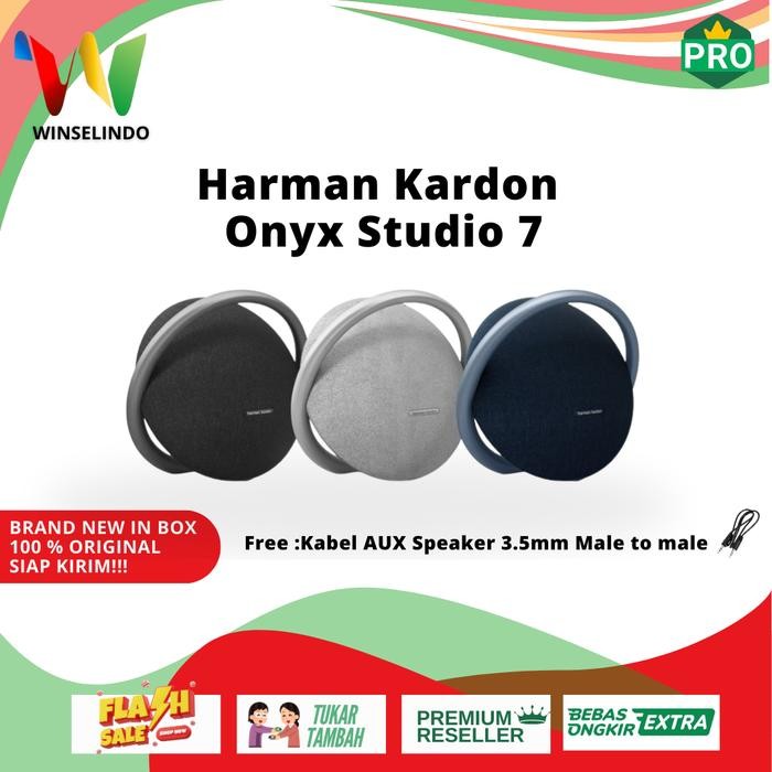 Harman Kardon Onyx Studio 7 Asli Original Bluetooth Portable Speaker