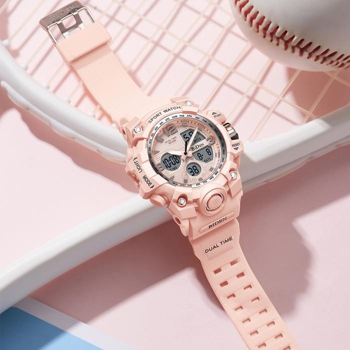 ASLI Jam Tangan Wanita Multifungsi Digital Analog Jam Cewek READY STOCK