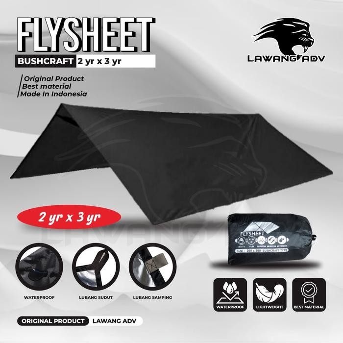 Consina Avtech - Flysheet 2X3 / Flysheet 2X3 Yr Flysheet Waterproof Penutup Tenda