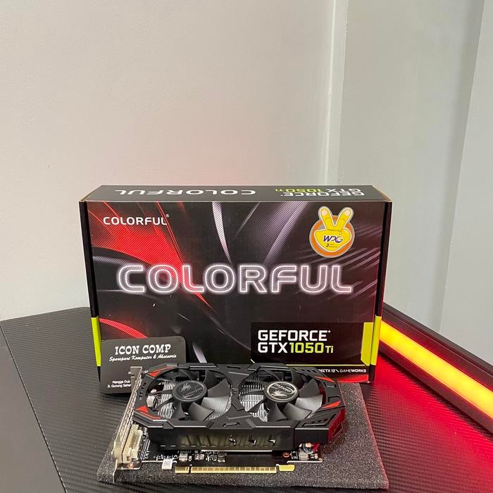 Termurah Vga Colorful Gtx 1050Ti 4Gb Ddr5