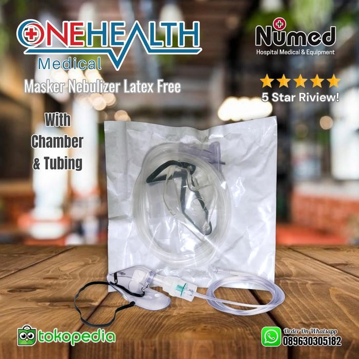 JTTOP" MASKER NEBULIZER BAYI ANAK DAN DEWASA ONEHEALTH / NEBULIZER WITH MASK