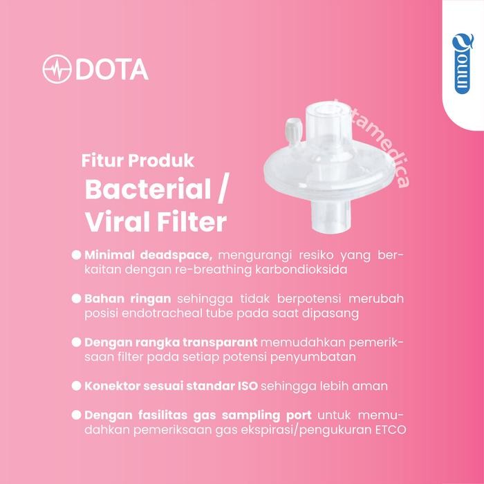 JTTOP" HME FILTER DAN B/V FILTER FOR VENTILATOR (INNOQ)