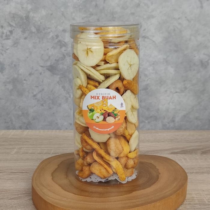 

KERIPIK BUAH MIX CRISPY JUMBO PREMIUM KERIPIK NANGKA SALAK APEL PISANG