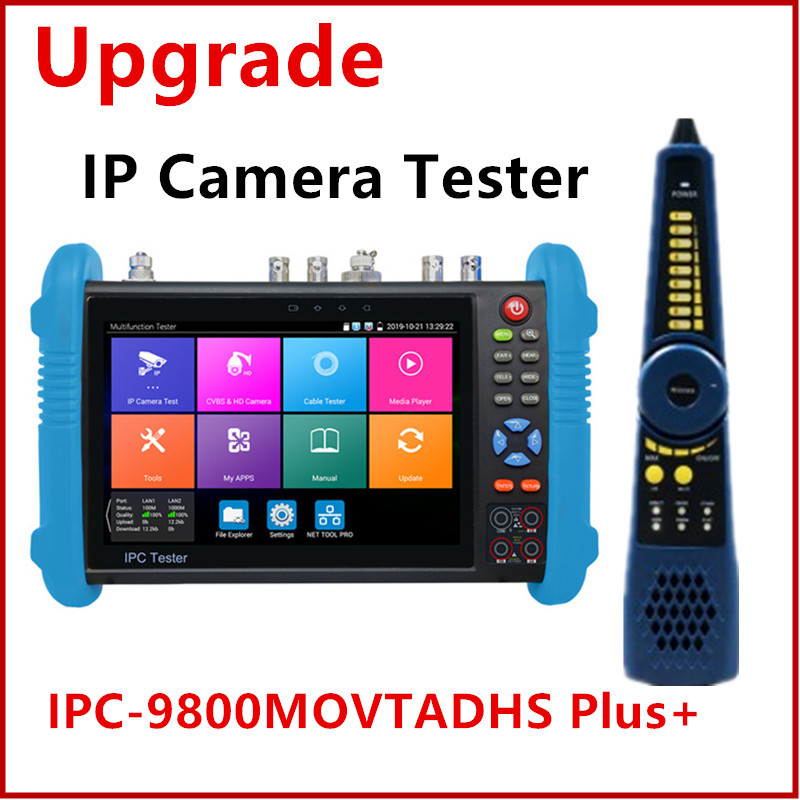 IP Camera Tester  IPC-9800MOVTADHS Plus+ With PoE Power Output IP AHD