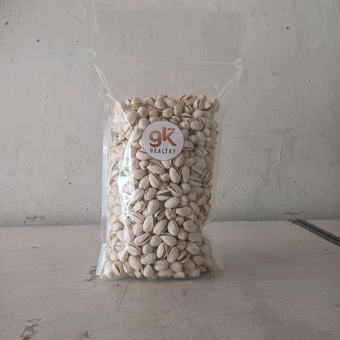 

KACANG PISTACHIOS PANGGANG RASA ASIN - CAMILAN SEHAT - HIJAU