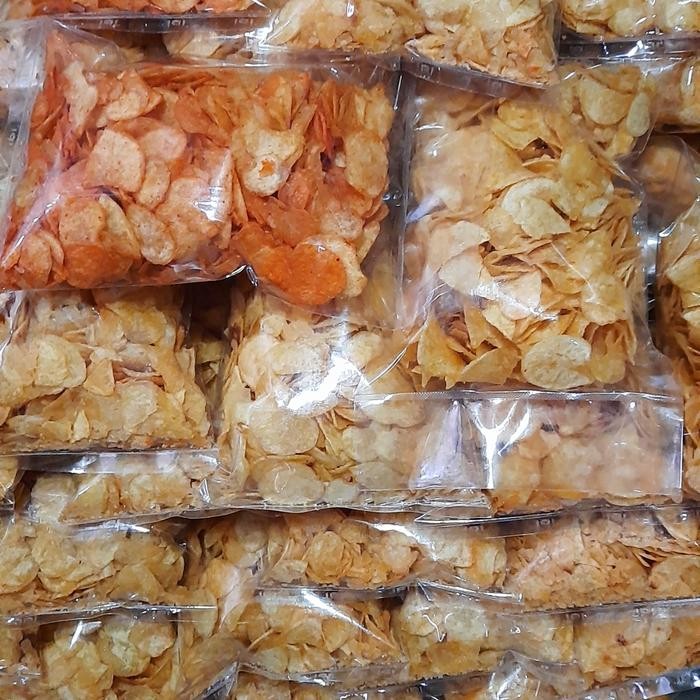 

KERIPIK KENTANG TERMURAH KILOAN (REMAHAN)1 KG