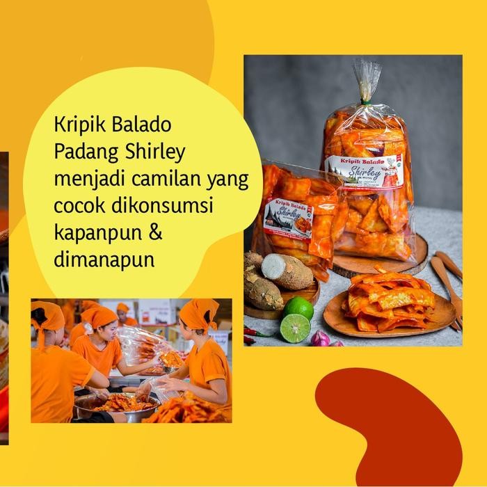

SHIRLEY DAKAK-DAKAK TIPIS SHIRLEY 200GR KRIPIK BALADO