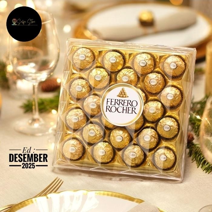 

COKELAT FERRERO ROCHER DIAMANTE VALENTINE ISI 24 MURAH
